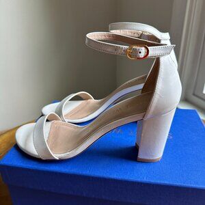 Stuart Weitzman Nearlynude White 7.5